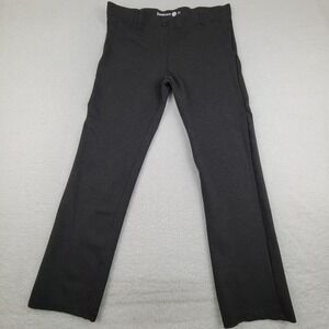 Betabrand Pants Womens 2XL Dark Gray Work Dress Yoga Straight Stretch Comfort